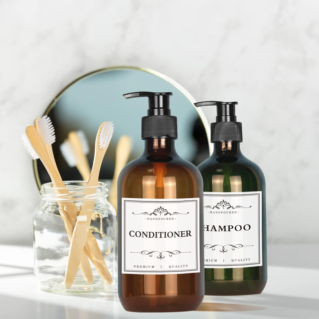 Parlak beyaz PE etiketi